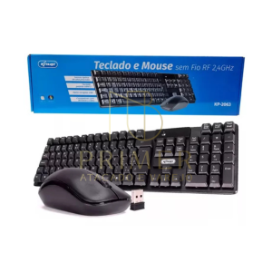 KIT TECLADO KNUP COM FIO KP2063