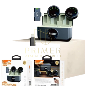 MICROFONE DE LAPELA SEM FIO BELL M2 FAM