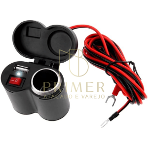 TOMADA USB PARA MOTO KAC28