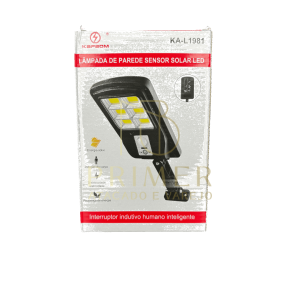 LAMPADA DE PAREDE SENSOR SOLAR KA L1981