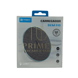 CARREGADOR DE INDUSÃO SEM FIO 18W SX WX1